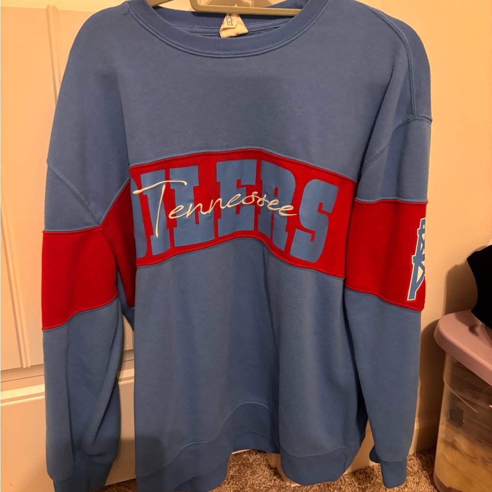Tennessee titans, Tennessee oilers crew neck